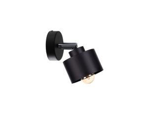 Kinkiet nowoczesny 1xE27 SIMPLY BLACK