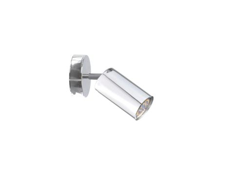 Kinkiet nowoczesny 1xGU10 EYE SILVER