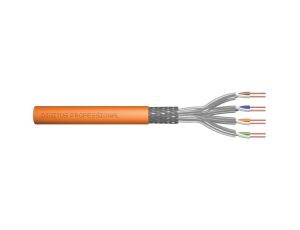 Kabel FTP kat.7 S/FTP 4x2x0,57 pomarańczowy LSOH DIGITUS / 500 /