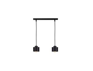 Lampa nowoczesa wisząca 2xE27 SIMPLY BLACK