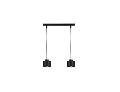 Lampa nowoczesa wisząca 2xE27 SIMPLY BLACK