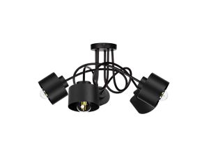 Lampa sufitowa nowoczesna 5xE27 SIMPLY BLACK