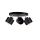 Spot nowoczesny 3x E27 SIMPLY BLACK