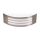 Plafon ogrodowy LED E27 Sitom Goldlux stalowy srebrny Inox