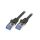 CQ3093S Patch cord S/FTP 6a linka Cu LSZH czarny 10m 26AWG