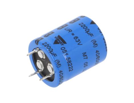 MAL205158222E3 Kondensator elektrolityczny SNAP-IN 2,2mF 63VDC
