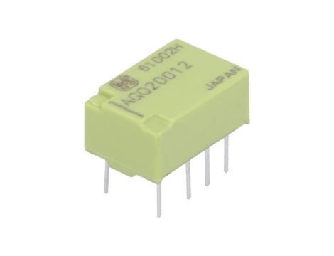 AGQ20012 Przekaźnik elektromagnetyczny DPDT Ucewki 12VDC 0,3A/125VAC