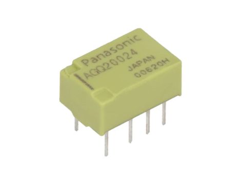 AGQ20024 Przekaźnik elektromagnetyczny DPDT Ucewki 24VDC 0,3A/125VAC