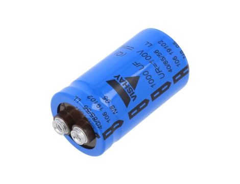 MAL210619102E3 Kondensator elektrolityczny śrubowy 1mF 100VDC Ø35x60mm 20