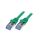 CQ3095S Patch cord S/FTP 6a linka Cu LSZH zielony 10m 26AWG