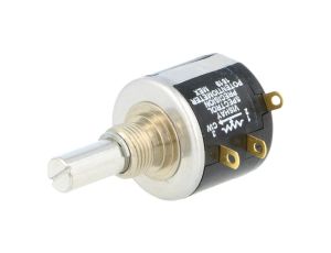 Potencjometr osiowy wieloobrotowy 10k 2W 5 6,35mm drutowy 534B1103JC