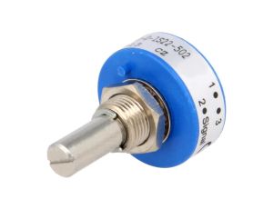 Potencjometr osiowy jednoobrotowy 5k, 20 1W liniowa 6,35mm 357B0502MAB251S22