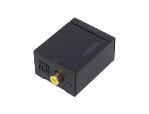 Konwerter cyfrowo-analogowy 5VDC Wyj: RCA gniazdo x2 czarny CA0100