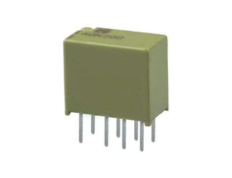 AGN2004H Przekaźnik elektromagnetyczny DPDT Ucewki 4,5VDC 0,3A/125VAC