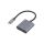 CUA0103 Adapter HDCP,HDMI 2.0,USB 3.2 HDMI gniazdo,USB C wtyk 0,15m