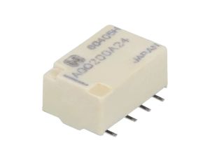 Przekaźnik elektromagnetyczny DPDT Ucewki 24VDC 0,3A/125VAC AGQ200A24