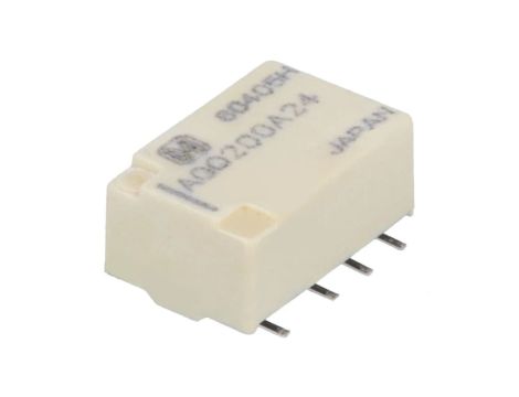 AGQ200A24 Przekaźnik elektromagnetyczny DPDT Ucewki 24VDC 0,3A/125VAC