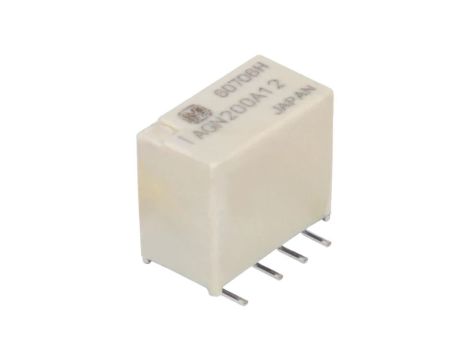 AGN200A12 Przekaźnik elektromagnetyczny DPDT Ucewki 12VDC 0,3A/125VAC