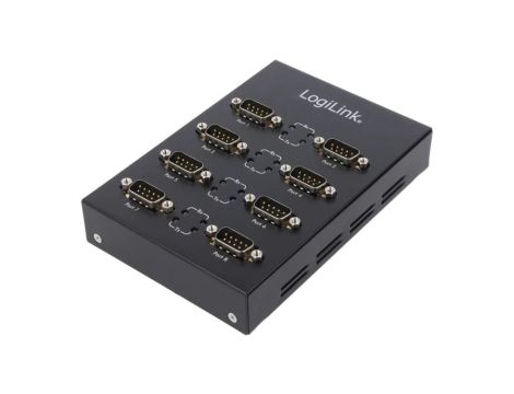 AU0033 Konwerter, D-Sub 9pin x8/USB B
