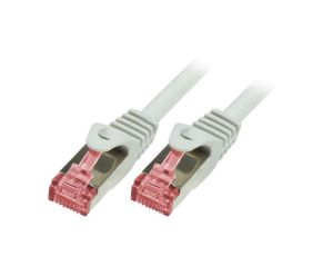 Patch cord S/FTP 6 linka Cu LSZH biały 20m 27AWG CQ2111S