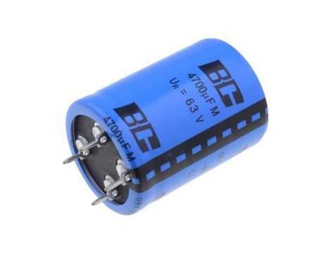 MAL205158472E3 Kondensator elektrolityczny SNAP-IN 4700uF 63VDC Ø30x40mm
