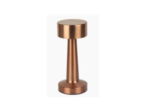 Lampka stołowa RIWIA 1W 120lm CCT złoty róż 1,8Ah