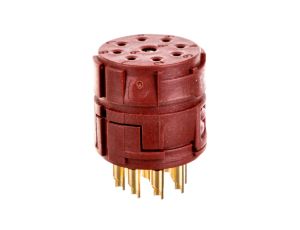 Wkład 8+1 stykowy do złączy M23 żeński lutowany EPIC M23 P-Part BLM 73002740 /5 szt./