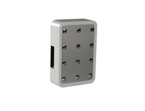 Dzwonek elektromechaniczny dwutonowy 85dB 230V AC biało/srebrny 106 SUB10000326
