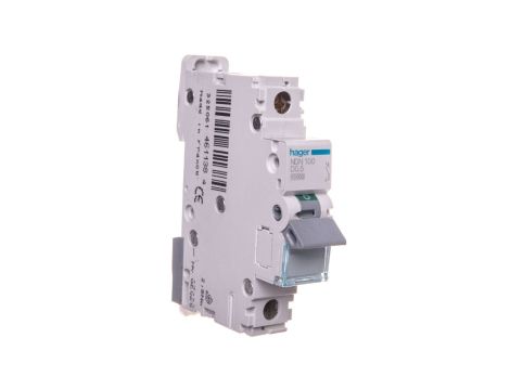 Wyłącznik nadprądowy 1P D 0,5A 10kA AC NDN100