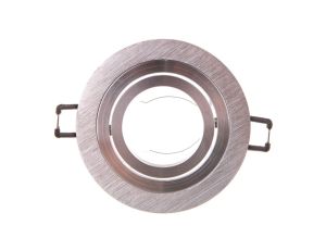 Sufitowa oprawa punktowa MORENA, IP20, okrągła, inox