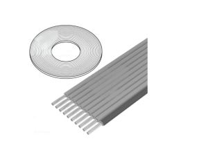 Przewód: wstążkowy 0,635mm linka Cu nieekranowany szary 30,5m 3756/10 (100FT)