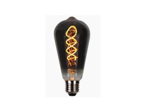 LED line PRIME żarówka LED E27 4W 1800K bardzo ciepła 150lm 220-240V FILAMENT ST64 RETRO EDISON VINTAGE GRAFIT ŚCIEMNIALNA 5 lat