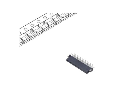 15650122701333 Złącze: płytka-płytka żeńskie, P12 har-flex Power THT