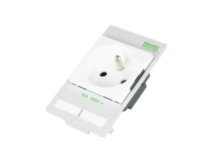 4000-68000-3010000 Gniazdo typu E 250VAC 16A na panel, złącze widełkowe 4mm IP20