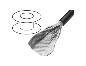 Przewód: wstążkowy okrągły 1,27mm linka Cu nieekranowany PVC 3759/16SF (100FT)