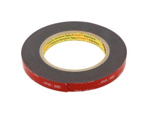 3M 5952 12MM 5.5M Taśma: mocująca W: 12mm L: 5,5m Thk: 1100um akrylowy czarny