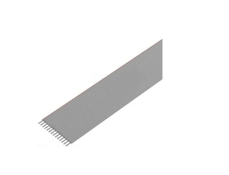 3801/14 (100FT) Przewód: wstążkowy 1,27mm linka Cu nieekranowany PVC szary