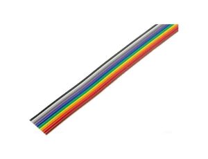 Przewód: wstążkowy 10x26AWG 1,27mm linka Cu nieekranowany PVC 3811/10 (100FT)