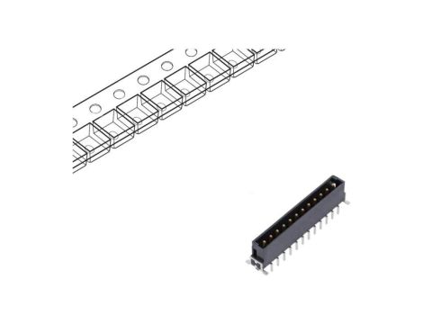15520122701333 Złącze: płytka-płytka męskie, P12 har-flex Power THT