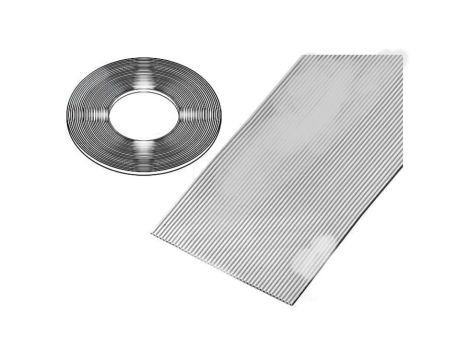 3625/24 (100FT) Przewód: wstążkowy 1mm linka Cu nieekranowany PVC szary 30,5m