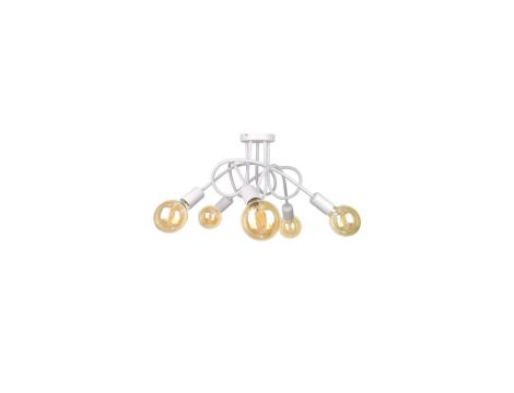 Lampa sufitowa nowoczesna 5xE27 RUMBA WHITE