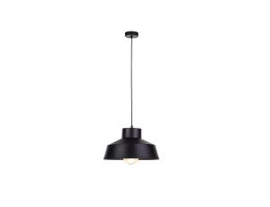 Lampa wisząca nowoczesna 1xE27 MOON BLACK