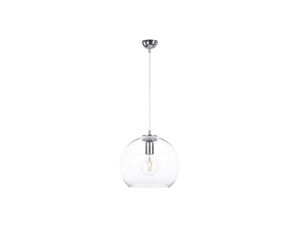 Lampa wisząca nowoczesna 1xE27 NOE SILVER