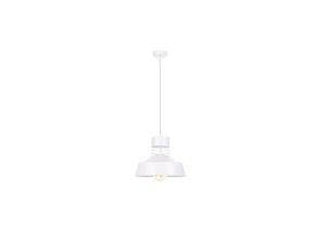Lampa wisząca nowoczesna loftowa 1xE27 TITANIUM WHITE