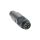 Złącze zasilające do samokonfekcjonowania męskie proste 5-pin(4+PE) 230 V AC/DC 9 A czarny RSC 50/9
