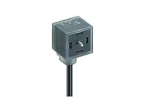 Kabel konfekcjonowany jednostronnie zakończony złącze zaworowe zgodne z DIN typ A z wskaźnikiem LED VAD 1B-1-3-226/5 M