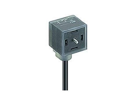 Kabel konfekcjonowany jednostronnie zakończony złącze zaworowe zgodne z DIN typ A z wskaźnikiem LED VAD 1B-1-3-226/5 M