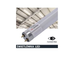 Świetlówka led T8 G13 150cm 25W 4000K 3100lm PC Prescot Flicker free