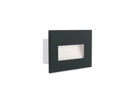 GLASI LED 3W P CZARNA neutralna
