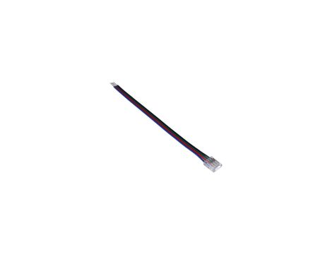 Złączka do taśmy led SMD/RGB kolor 10mm taśma-przewód 15cm